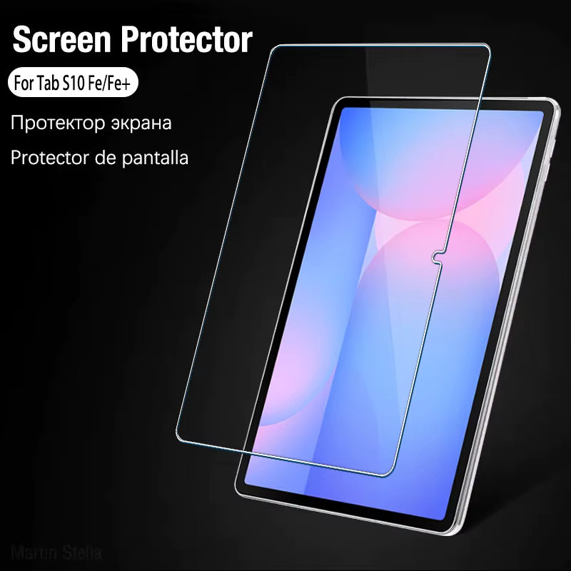 Samsung Galaxy Tab S10 FE Plus Displayschutzfolie aus gehärtetem Glas, transparent - Bild 6