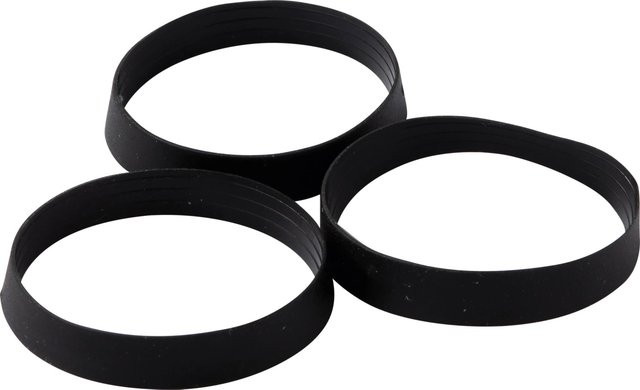 KÖRO Keildichtung Weich 1 1/2 Zoll für 40 mm Siphons, Schwarz, 3 Stück - Bild 1