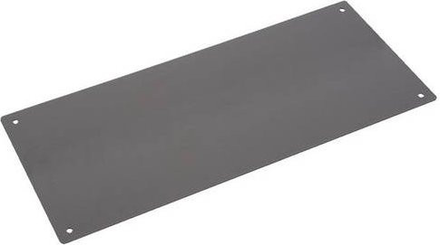 Hager MES-SBRS402 Seitenblende für Reihensockel RS, Farbe Schwarz, Material Stahl, Höhe: 20 cm, Tiefe: 40 cm - Bild 1