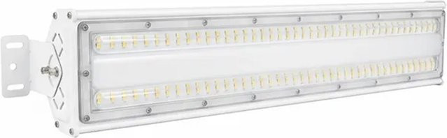LUXULA LED Hallenleuchte 100W 12000lm 5000K Neutralweiß Linear IP65 Weiß - Bild 1