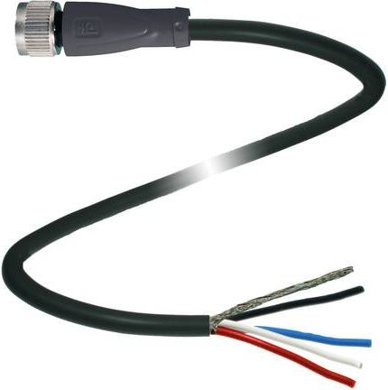 Pepperl+Fuchs 285832 Sensor-Aktor-Steckverbinder konfektioniert, 5-polig, Schwarz, Länge: 10 m - Bild 1
