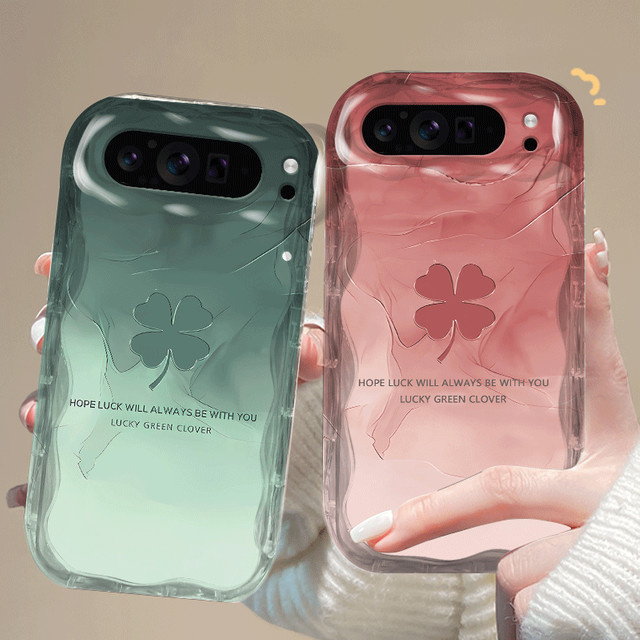 Fundas Flexible TPU-Hülle mit Blumenmuster für Google Pixel 10 Pro und Pixel 9 Pro XL, stoßfest und schützend - Bild 1
