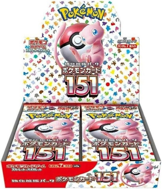 Pokémon Karmesin & Purpur - 151 Booster Box Display Japanisch - Bild 1