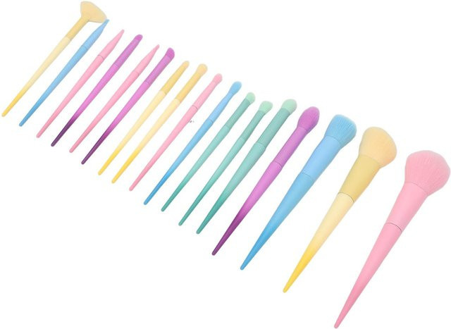 Beautyyy Make-up Pinsel-Set, 17 Stück, Bonbonfarben, Unisex - Bild 1