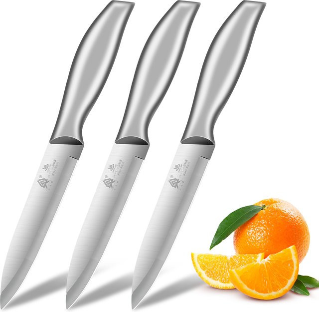 PLYS Steakmesser aus Edelstahl in Silber - Bild 1