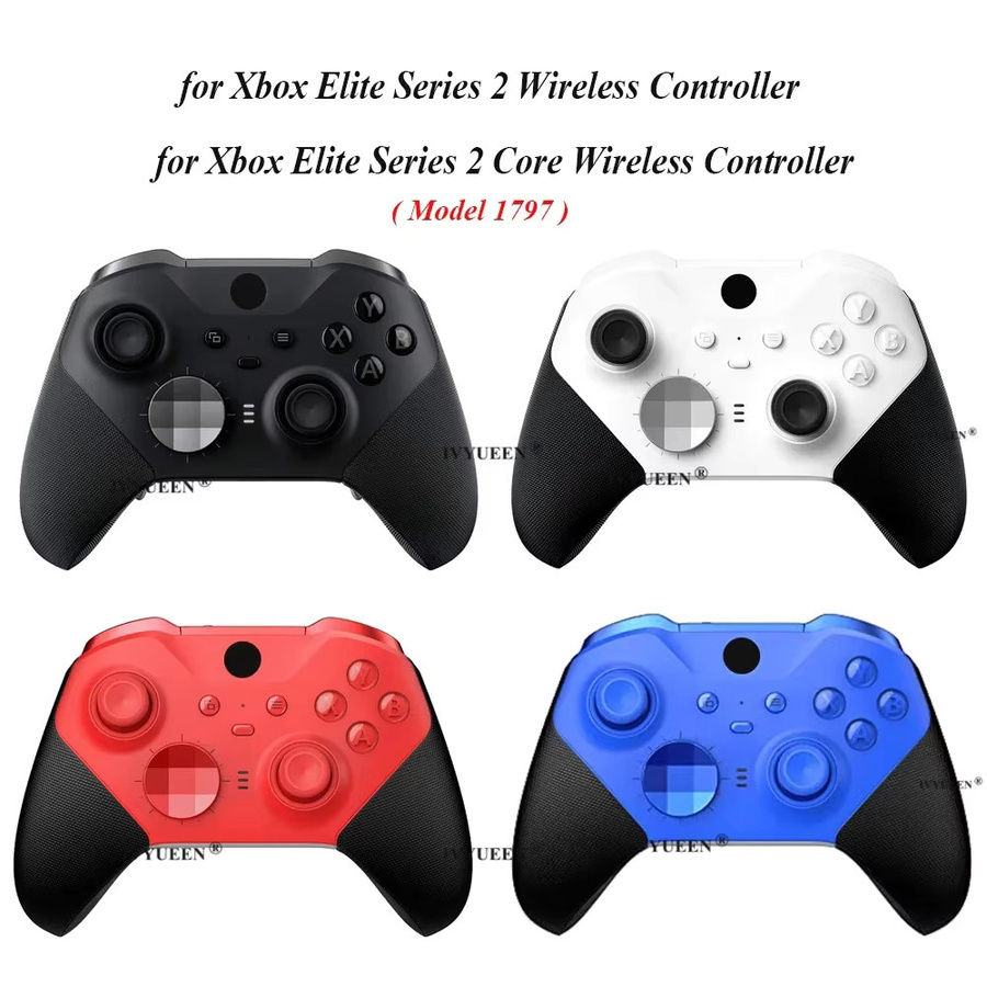 IVYUEEN Ersatzgehäuse Set für Microsoft Xbox One Elite Series 2 Controller, vorderes Gehäuse und mittlerer Rahmen als Reparaturteil - Bild 3