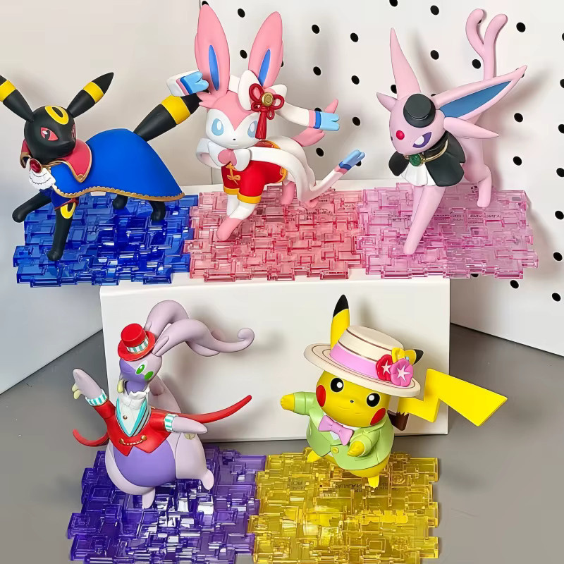 Funism Pokémon UNITE Figuren, Goodra Sylveon Pikachu, Modell - Bild 1