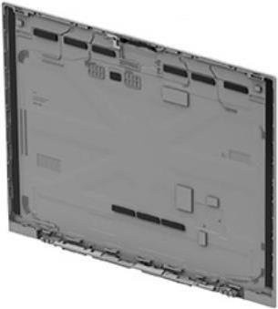 HP SPS WLAN LCD Back Cover in Grau (N49528-001) - Bild 1