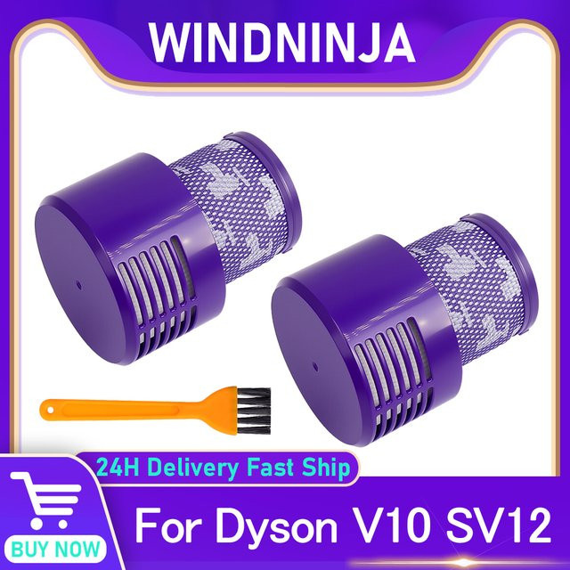Dyson HEPA-Filter für V10 SV12 Roboter-Staubsauger, waschbarer Ersatzfilter in Purple - Bild 1