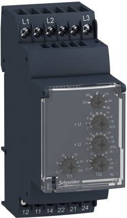 Schneider Electric RM35UB330 Spannungsüberwachungsrelais in Grau - Bild 1