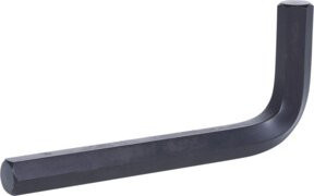KS Tools Innensechskant-Winkelstiftschlüssel aus gehärtetem Stahl, kurz, schwarz, 24 mm - Bild 1