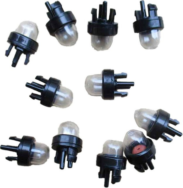10 Stück Primerbirnen von VIBRATITE in Transparent, kompatibel mit Freischneidermotoren FS300 FS350 FS400 FS450 FS480 FS120 FS36 FS40 und Teilenummer 0000 350 6201 - Bild 1