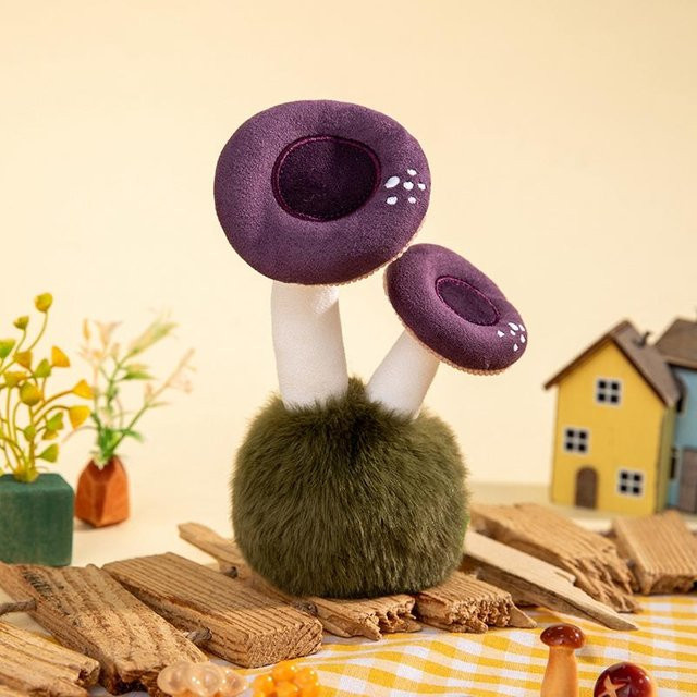 Yiran toy Wildpilz Plüschtier, 14cm, bunt/mehrfarbig - Bild 1