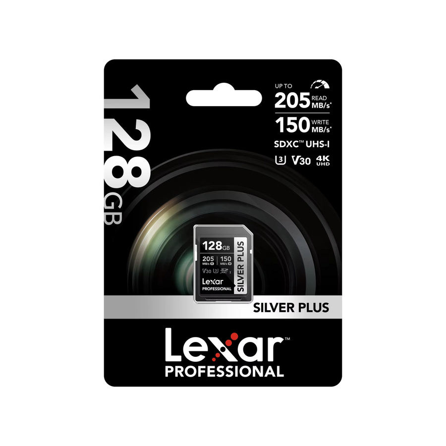 Lexar SILVER PLUS SD-Karte UHS-I Hochgeschwindigkeits-Speicherkarte für 4K-Kameras in Silber - Bild 4
