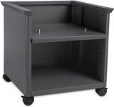 Lexmark Verstellbarer Druckerständer in Schwarz und Grau für Lexmark M1342, M3350, MS531, MS631, MS632, MX331, MX432, MX532, XM1342, XM3142, XM3250 (35S8502) - Bild 1