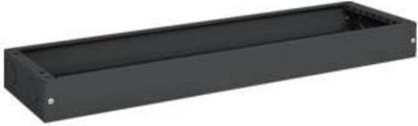 Hager Sockel univers Schwarz für FR+FS Schrank B: 100 cm, H: 1050 cm, T: 275 cm - Bild 1