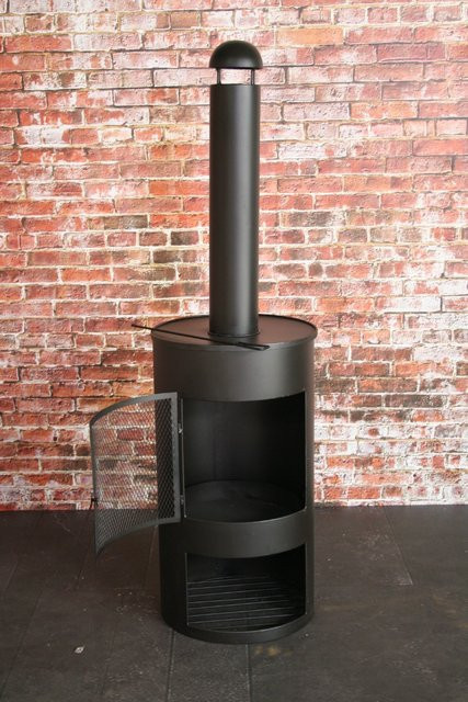 Gartenkamin Durchmesser: 45 cm, Höhe: 158 cm - Bild 1