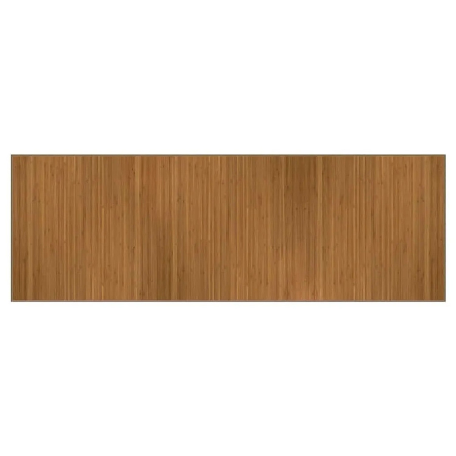 vidaXL Teppich Rechteckig Braun aus Bambus und Polypropylen B: 100 cm, T: 300 cm - Bild 2