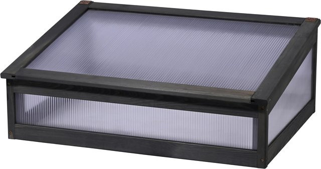 Dobar Frühbeetaufsatz Kubus 2.0 Anthrazit B/T/H: 76 x 56 x 28 cm - Bild 1