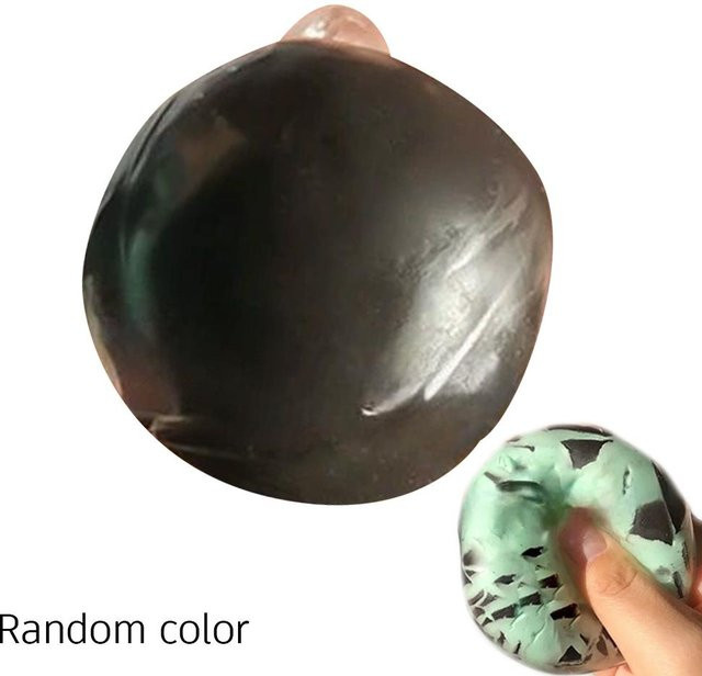 Matcha Minz Schokolade, Kugel, Handgemachte Knetbare Sensorische Fidget Spielzeug, 1 Stück - Bild 1
