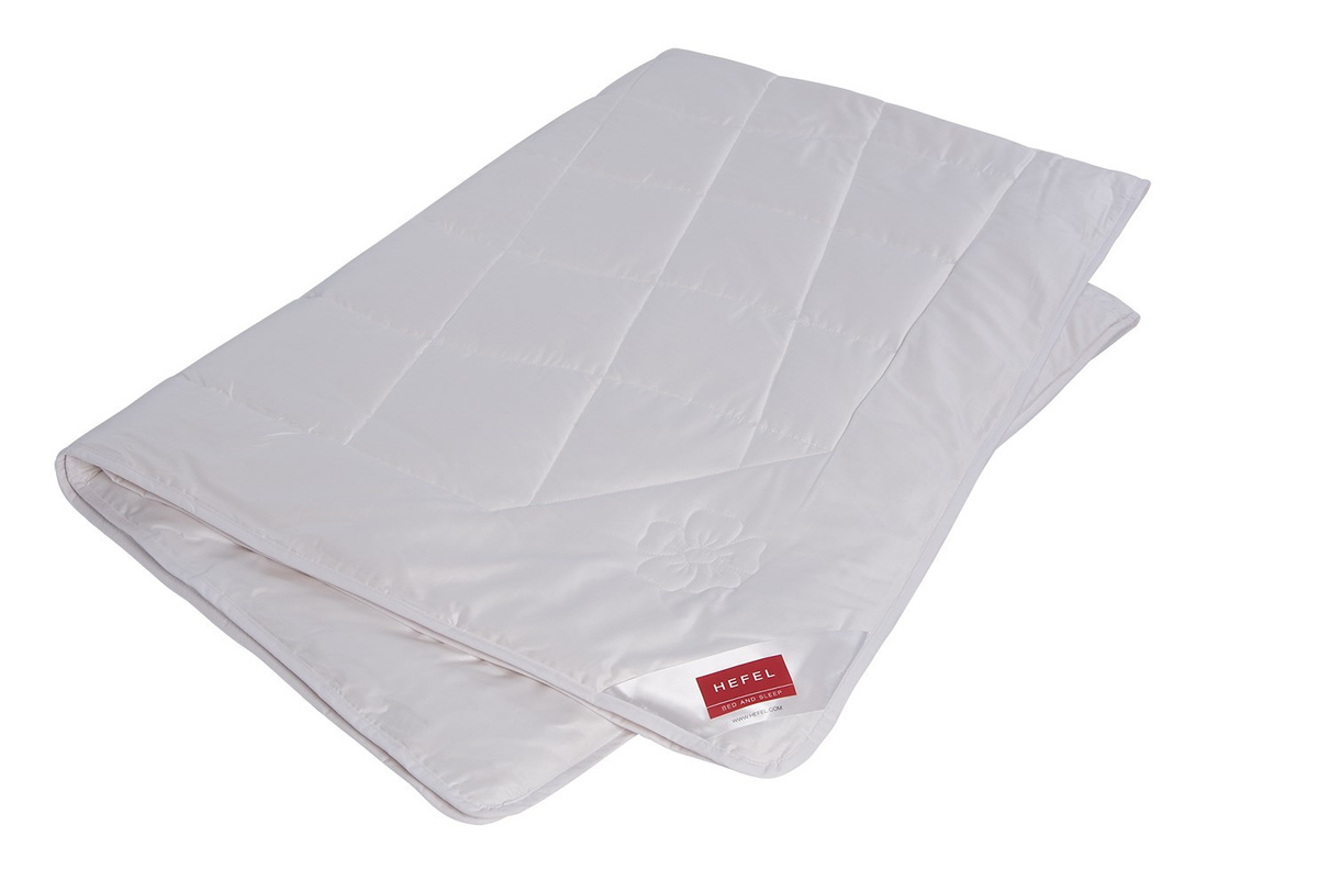 Hefel Summerlinen Sommerdecke in Weiß aus Lyocell und Baumwolle, B/T: 135 x 200 cm - Bild 1