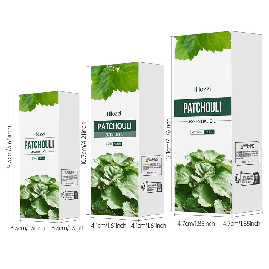 Hllozzi Patchouli ätherisches Öl, 30 ml, Unisex, holzig - Bild 2