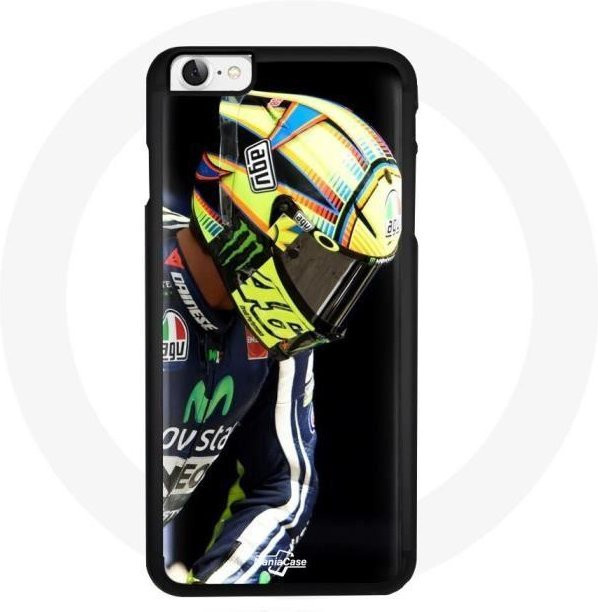 Motorrad iPhone 5 Schutzhülle Valentino Rossi in Schwarz - Bild 1