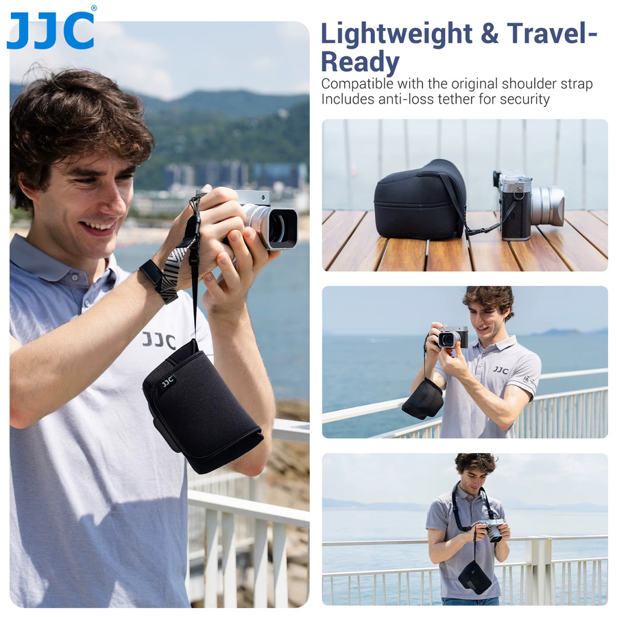 JJC Kameratasche für Fujifilm GFX100RF in Schwarz - Bild 5