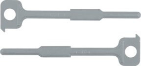 KS Tools Radio-Entriegelungswerkzeug für Kenwood II 1998 - 2001, 2-teilig, grau - Bild 1
