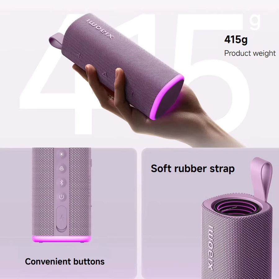 Xiaomi Sound Play Tragbarer Kabelloser Lautsprecher, 18W, Schwarz, TWS True Wireless Stereo mit 14 Stunden Spielzeit - Bild 7