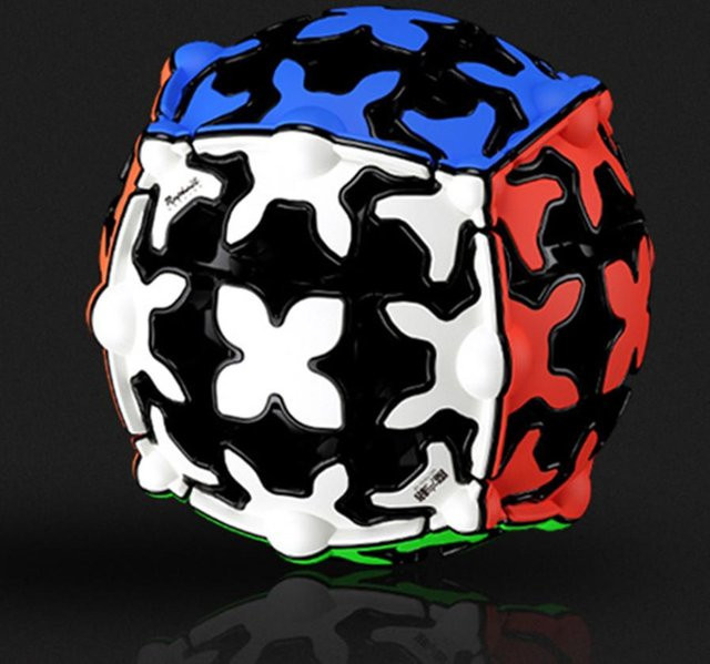 Qiyi Getriebe Würfel 3x3x3, Pädagogisches Spielzeug, ab 12 Jahre - Bild 1