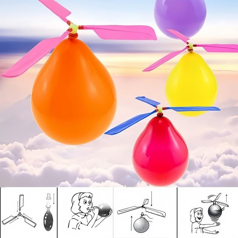Fashnics Ballonflugzeug Wissenschaft und Technik Lernspielzeug 5-10 Stück - Bild 2