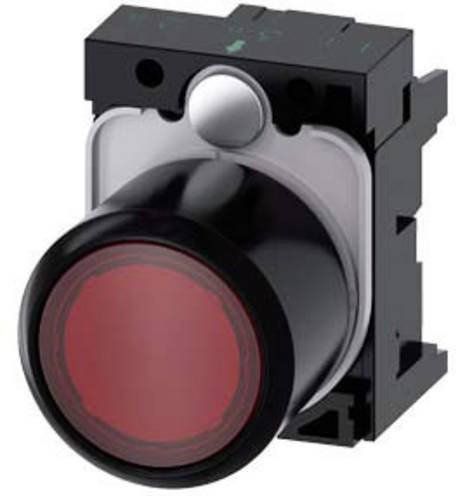 Siemens Drucktaster 3SU1201-0EB20-0AA0 in Rot Transparent, IP66 IP67 IP69/IP69K, Durchmesser: 29,5 mm, Höhe: 40 mm - Bild 1