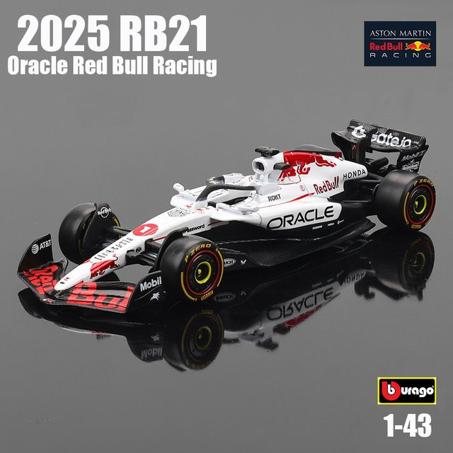 Bburago Red Bull Racing RB21 F1 2025, Modell Spielzeug, 1:43 - Bild 1