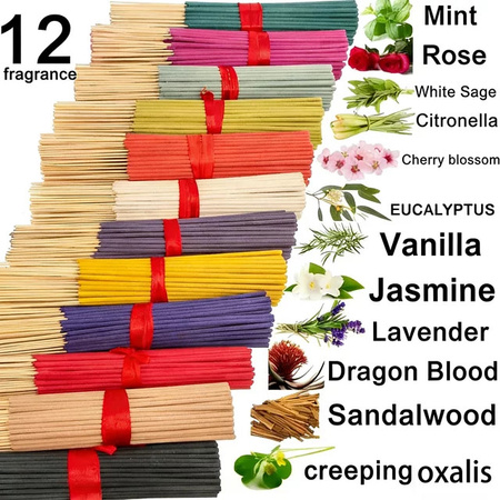CHIHUANG Set mit 13 Sorten Blumendüften wie Rose, Lavendel und Sandelholz für Zuhause, Büro, Yoga oder Meditation