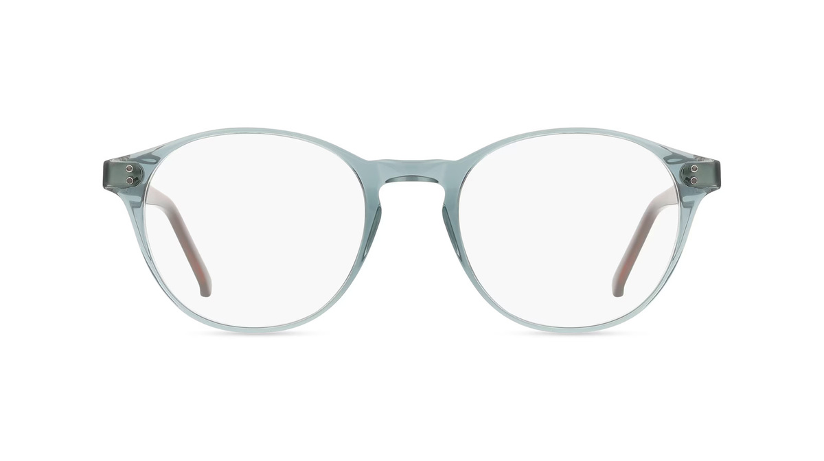 Hackett 218 Korrektionsbrille, Herren, Vollrand, Oval, Kunststoff, Blau - Bild 1
