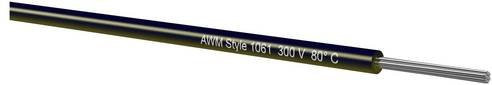 Kabeltronik Schaltlitze 1 x 0,22 mm² Schwarz 500 m - Bild 1