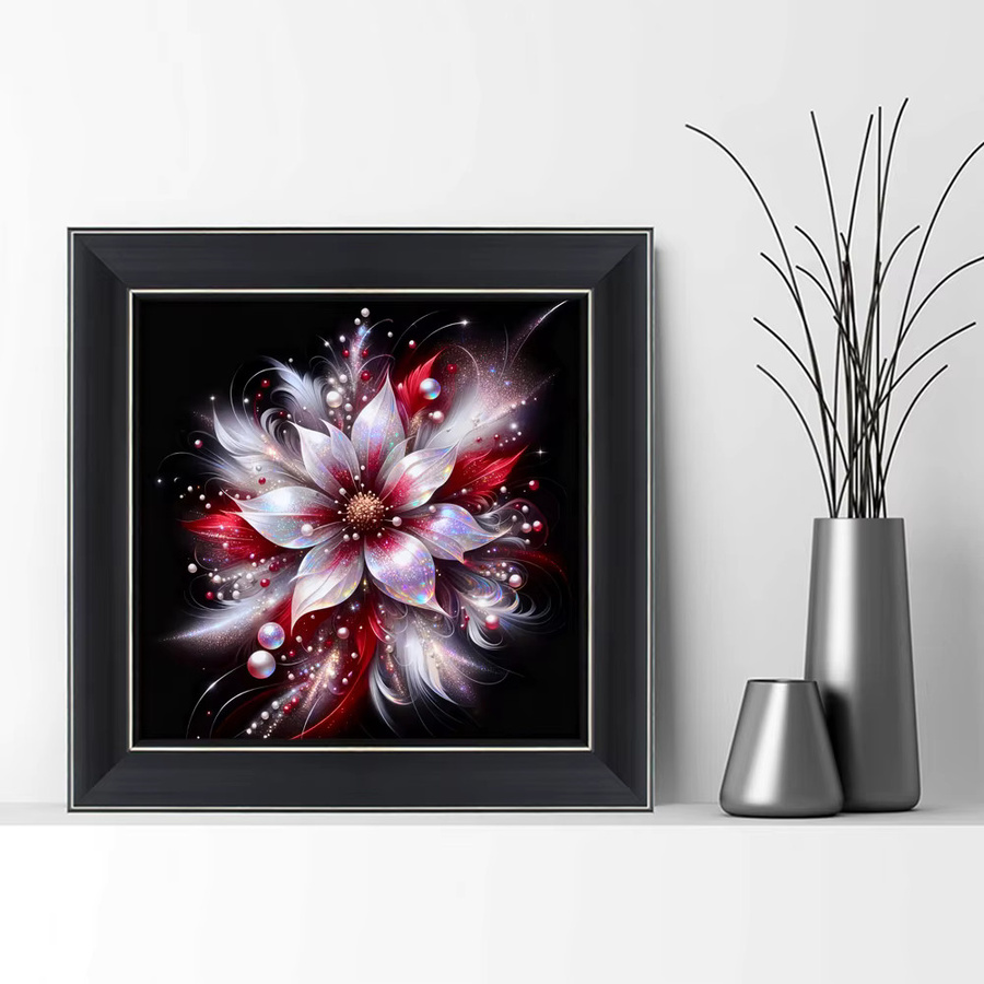 EverShine Diamant Mosaik Blume, DIY 5D Diamant Kunst Malerei Kit - Bild 3