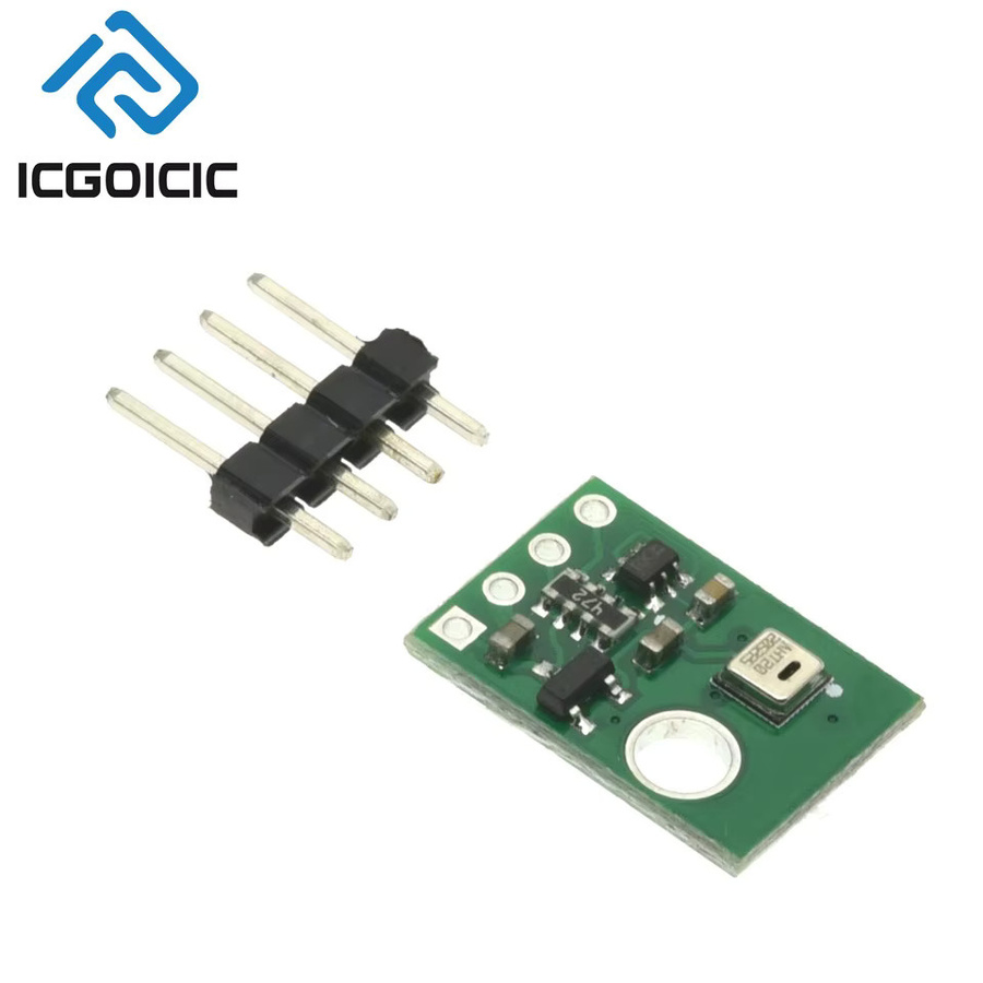 AHT20 Digitales Temperatur- und Feuchtigkeitssensormodul mit I2C-Schnittstelle und ±2 % RH-Genauigkeit in Grün für Arduino und ESP32 IoT-Projekte - Bild 2