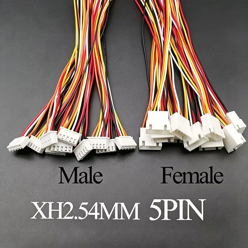 JCD XH 2,54 mm Stecker-Buchse-Verbinder Set mit Kabel, Batterieladekabel, Länge: 15 cm - Bild 2
