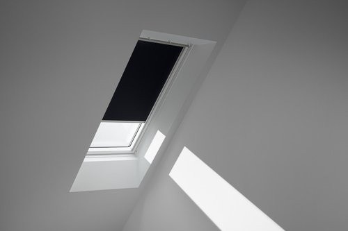 VELUX Verdunkelungsrollo aus Polyester in Schwarz und Silber - Bild 1