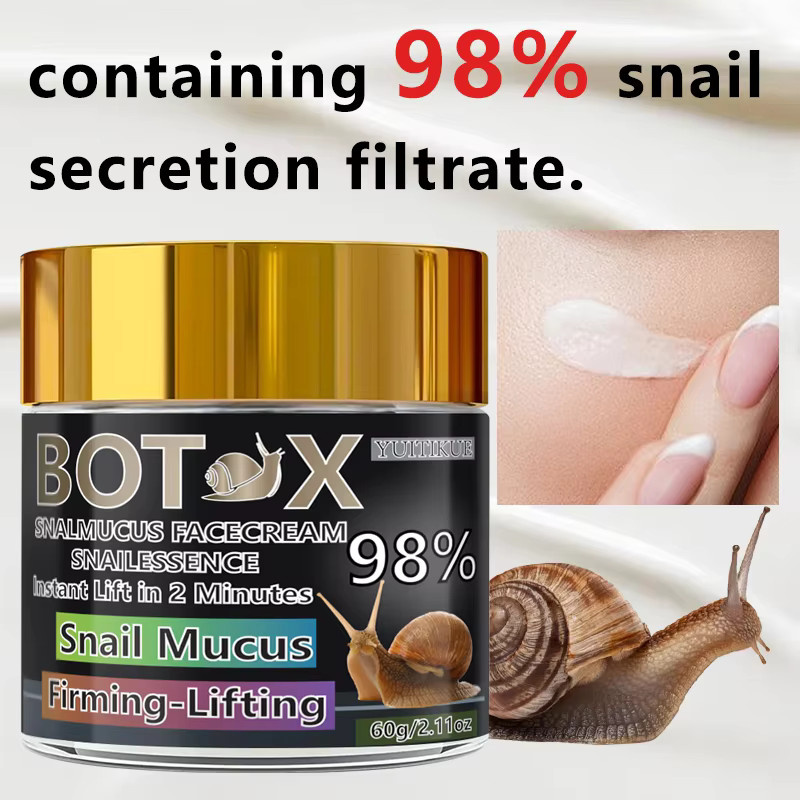 YUITIKUE BOTAX Schneckenschleim-Gesichtscreme, Gesicht und Körper - Bild 5