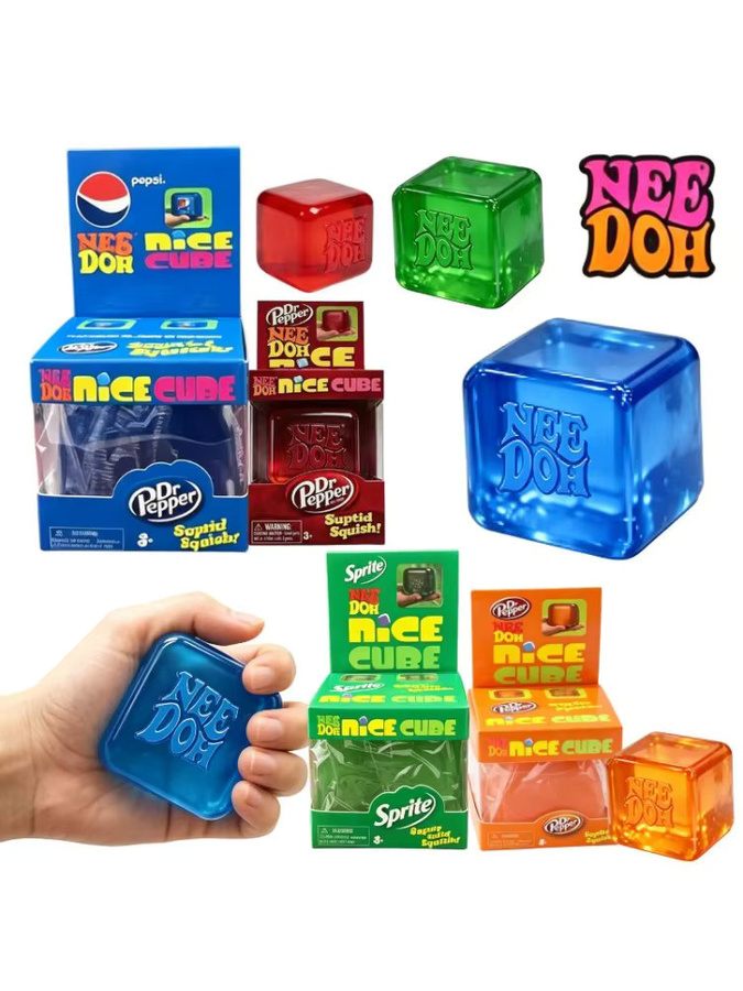 Schylling Nice Cube Blind Box, Sensorisches Quetschspielzeug, Fidget-Spielzeug - Bild 6