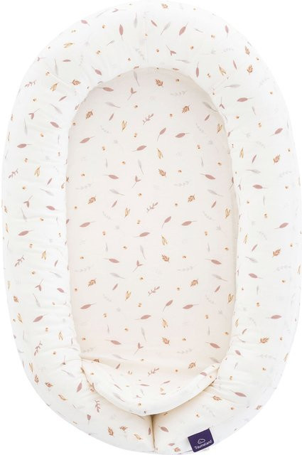 Träumeland Kuschelnest HOME Comfort für Babys in Sand, Multicolour und Weiß - Bild 1