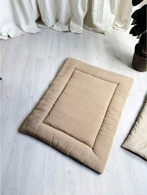 Kaiser Krabbeldecke BOUCLE für Babys in Beige, B/T/H: 80 x 100 cm - Bild 1