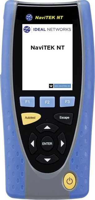 Trend Networks NaviTEK NT Netzwerktester-Set für Kupfer- und Glasfasernetze in Blau (R153001) - Bild 1