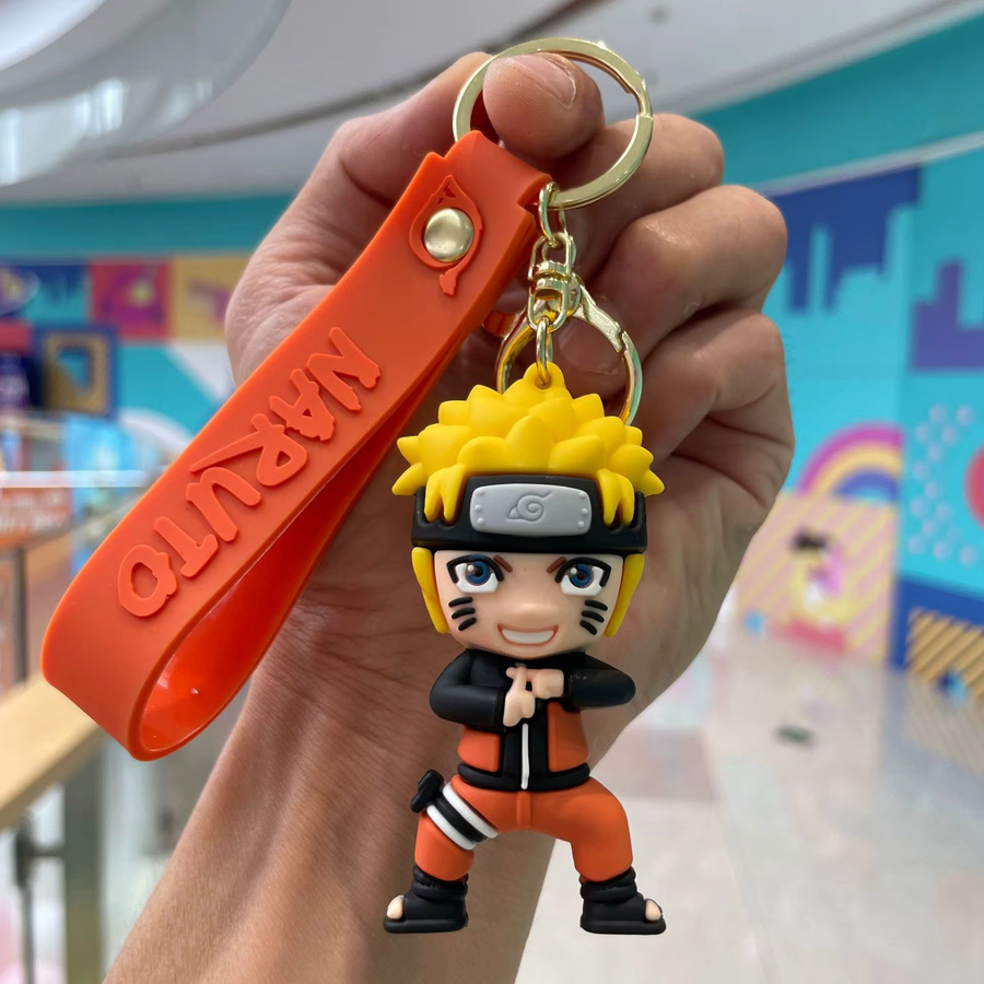 Bandai Naruto 3D Schlüsselanhänger, Chibi Uzumaki Naruto Figur, Einzelfigur - Bild 2