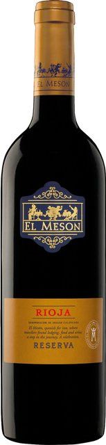 El Meson Rotwein Tempranillo Reserva 2021, Rioja, trocken, 0,75 l - Bild 1