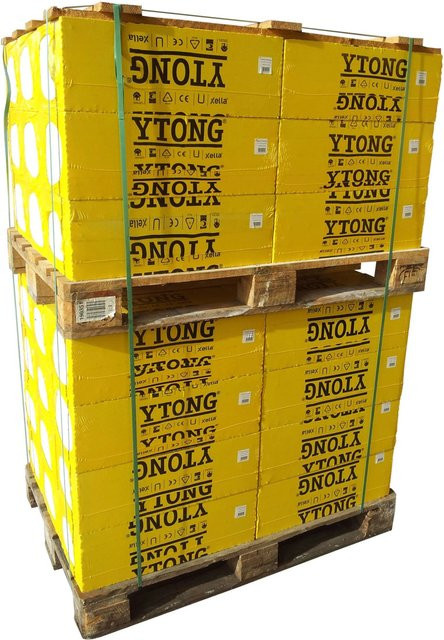 Ytong Planblock Porenbeton gelb B/H/T: 59,9 x 19,9 x 11,5 cm (104 Stück) - Bild 1