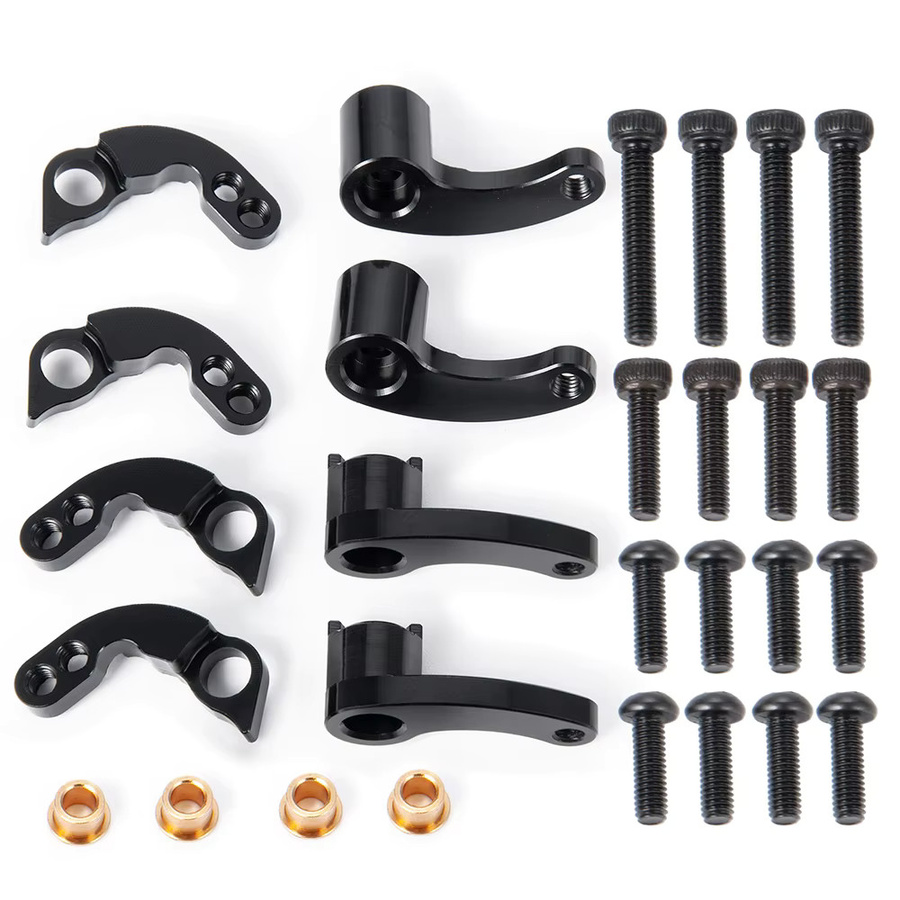AXSPEED Lift-Set, RC-Automodellteile, 1:18, Aluminiumlegierung, Schwarz - Bild 3